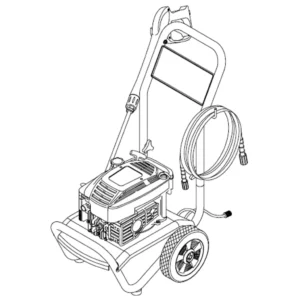 SPEED CLEAN Pressure Washer 1909-0 - Model Identification Image